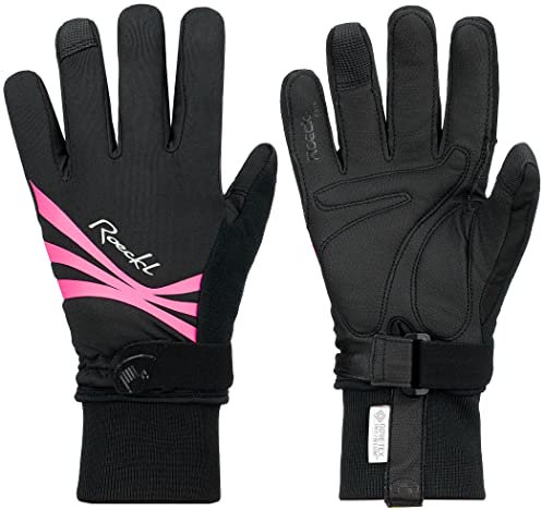 Roeckl Wilora Größe 6 schwarz/pink