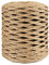 G2PLUS 200M Fil de Papier Cordon en Papier Raphia Papier Ficelle de Raphia pour Noël,Emballage de Cadeaux,Décoration Artisanale Marron