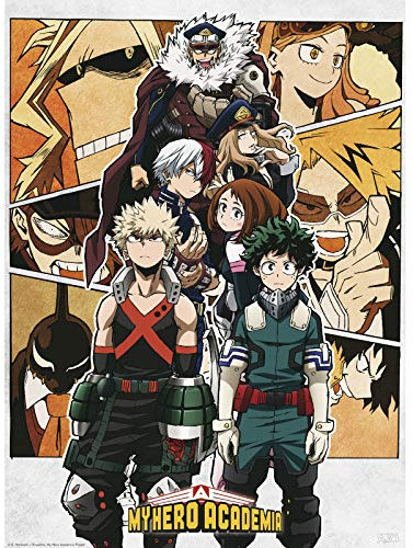 ABYSTYLE - My Hero Academia – Poster – Gruppe (52 x 38 cm)