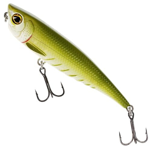 Westin Spot-On Top Walker 10cm 15g - Popper, Farbe:Green Minnow