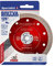 Specialist+ Diamond Disc 125 mm extra sottile (1,2 mm) foro 22,2 per smerigliatrice angolare, disco da taglio con Turbo Mesh ornamento per gres porcellanato, porcellana, pietra composita, granito,