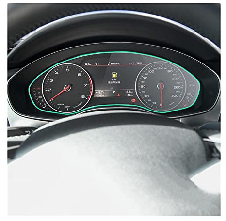 XHSM GPS Navi Schutzfolie Für Audi A6 A7 C7 2012-2018 Automobilinnenraum Instrumententafel Membran LCD-Bildschirm Schutzfolie Instrumententafel Displayschutzfolie