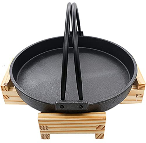 MNSSRN Japanese Shouxi Hot Pot Zuppa Pot, Piatto Barbecue, Fondo Piatto, Piatto Barbecue Antiaderente, Usato per Hotel, Ristoranti, Famiglie E Campeggio