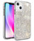 Kewmayer Glitzer Hülle für iPhone 14 Plus, Bling Glitter Stoßfeste Stoßstange Handyhülle Weich TPU Silikon Stoßfeste Case für Frauen und Mädchen (Durchsichtig)