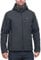 33,000ft Softshelljacke für Herren Wasserdicht Winterjacke Winddicht Warme Fleece Gefüttert Windbreaker Funktionsjacke Outdoorjacke für Wandern Fahrrad Camping Dunkelgrau Heidekraut M