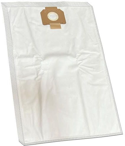 MohMus 5 Mikrovlies Staubsaugerbeutel geeignet für Nilfisk-Alto ATTIX 33, ATTIX 44, ATTIX 33 M-H, ATTIX 44 M-H, VHS 40, VHS 42 M-H, 107413547, 107419593 | Maße: 76 x 52 cm, Ø 66 mm