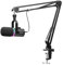 FEELWORLD Multipurpose Dynamic Microphone Kit XLR USB Gaming Mic with Stand RGB Cardioid for Vocal Podcast Recording PC Streaming PM1-AS