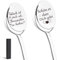 Geschenke für Freundin Geburtstag, 2 Stück Kaffeelöffel mit Gravur, Beste Freundin Geburtstag Hochzeitstag Jahrestag Geschenke, Personalisierte Geschenk für Frauen Männer