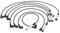 BYNYXI 7PCS Zündleitungssatz Zündkabel Kompatibel für Mercedes S-Klasse W116 C123 S123 W123 280 E CE SL R107 C107 Zündkabel Zündungskabel Zündspule Zündleitungen Zündkabelsatz Set BR257 ZEF470