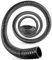 Poppstar Tuyau de Bassin en PVC 5m, 25mm Diamètre Intérieur 29mm Diamètre Extérieur (1 pouce) Tuyau Spiralé, Noir