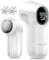 Gaiatop Rechargeable Fabric Shaver, 3-Speeds Electric Lint Remover Shaver with LED Display, 6 Leaf Blade, Sweater Depiller for Clothes, Furniture, Couch, Pills, Fuzz, Balls, White