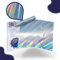 EMPOLEO Holografische Plotterfolie selbstklebend – 10 Blatt A4 Stickerpapier – Für kreative DIY-Ideen, individuelle Aufkleber & einzigartige Designs – Bedruckbar & schnelltrocknend (Stripe)