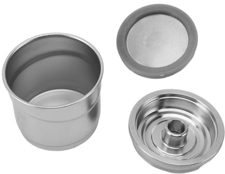 Nikou Dosette de café réutilisable en acier inoxydable 304 anti-fuite pour machine à café Illy X7 Y3 Y5, compatible avec les machines Illy
