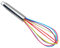 Cabilock Mix Whisk in Style 10 Inch Balloon Wire Whisk Silicone Beater Stainless Steel for