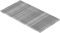 Fenau | Grigliato/Griglia Dimensioni: 590 x 1090 x 1090 x 20 mm - MW: 30 mm / 10 mm (zincate a caldo) (Adatto per telaio: Fenau 600 x 1100 x 23 mm)