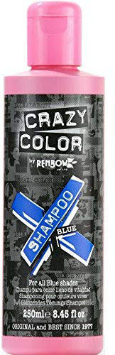 Champú para pelo teñido 250 ml (azul), de Crazy Color