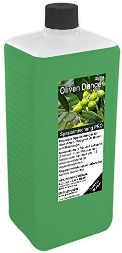 GREEN24 Oliven-Dünger Olea XL 1 Liter NPK, für Pflanzen in Beet und Kübel