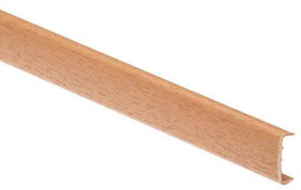 1 METER DOUBLE LIPPED U TRIM EDGING for 18MM FURNITURE BOARD VARIOUS COLOURS TMW Profiles (European Beech)