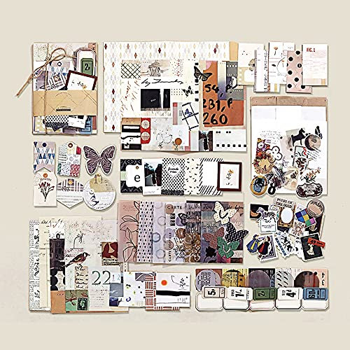 Scrapbooking Aufkleber Select Zone 88 Stück Bullet Journal Sticker Aufkleber Set für Reisehinweise Tagebuch Bullet Journal Scrapbook Zubehör