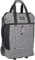 KEANU Einkaufstrolley Shopper XL Damen Herren Tasche Einkaufsroller Korb Handgepäck Flugreise Bahnreise Sauna - 40 Liter Grosse Räder - Farbauswahl (Grey Melange Pink Tension)