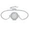 J.MUEN Lebensblume Armband Damen 925 Sterling Silber Anhänger Armkette,Schmuck Geschenke für Frauen