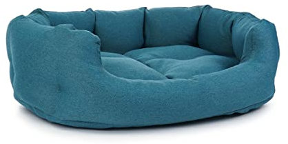 Mypado Fancy Mono Hundebett auch orthopädisch S Standard Schaumstoff Türkis