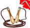 Bravose Weighted Leather Skipping Ropes for Adults Fitness | Wooden Handle Gym Jump Speed Ropes | Boxing, MuayThai, Kickboxing, Training, Exercise for Men & Women Fitness Accessories