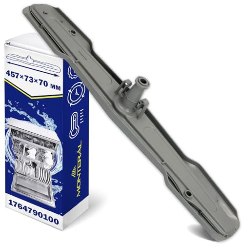 Brazo Rociador Inferior para Lavavajillas 457 x 73 x 70 mm con Código Original 1764790100 para Beko para Arcelik - Garantía de 10 Años - MONTERAL