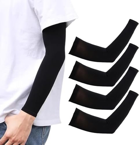 MEXRUMI 2 Paires De Manchettes De Bras, Manchettes De Bras, Gaming, Manchettes De Bras Été, Manchettes De Bras Vélo Homme, Manchettes De Bras Gaming, Protection De Bras Volley-Ball, Manchettes De Bras