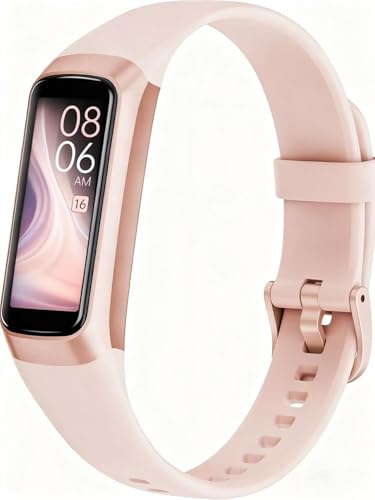 APPBYER Fitness Tracker with 24/7 Heart Rate, Blood Oxygen Blood Pressure Sleep Monitor, Activity Trackers 5 ATM Waterproof,Step Calorie Counter Pedometer Health Smart Watch for Women Men