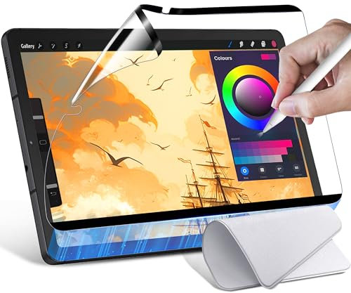 Watana Paper-Feel - Pellicola protettiva magnetica per Samsung Galaxy Tab S6 Lite 2024/2022/2020 da 10,4, pellicola protettiva per display per scrivere e disegnare