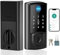 GOLSPARK Smart Door Lock,Keyless Entry Door Lock for Front Door,Security Smart Deadbolt with Touchscreen Keypad,App Remote Control Fingerprint Code Lock