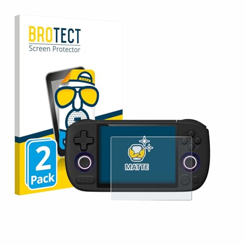 BROTECT Schutzfolie für Ayaneo Pocket Air Mini | 2 Stück Entspiegelnder Displayschutz Made in Germany Matte Displayschutz-Folie Anti-Reflex Anti-Fingerprint Einfache Montage