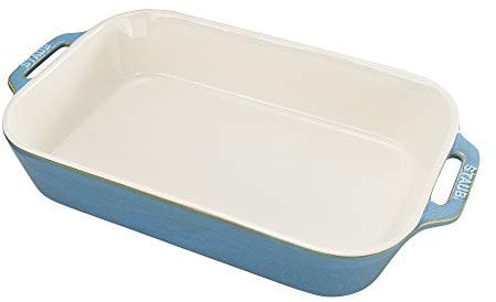 STAUB 40511-890 Baking-Dishes, Ceramic, Rustic Turquoise