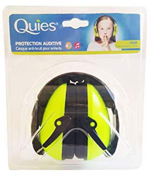 Quies Protection Auditive Casque Anti-Bruit pour Enfants - Vert
