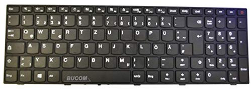Bucom Teclado para Lenovo IdeaPad 110-15AST 110-15IAP 110-15IKB 110-15ISK 110-17ACL 110-17IKB 110-17ISK alemán