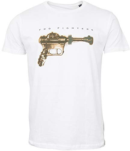Foo Fighters - T-Shirt Ray Gun - weiß (XXL)