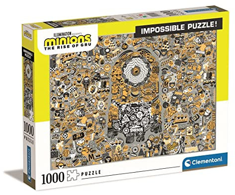 Clementoni - 39554 - Puzzle 1.000 Teile - Minions The Rise of Gru