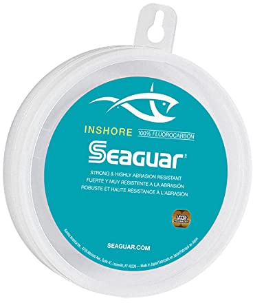 Seaguar Inshore 100% Fluorocarbon Fishing Line 50lbs, 100yds Break Strength/Length - 50IS100