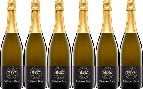 Manz Riesling Brut (herb) (6 x 0.75 l)