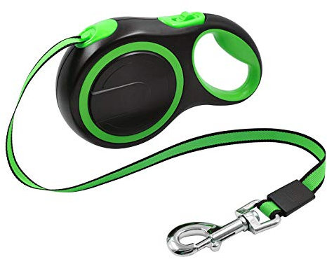 Rollleine Für Hunde 8M Lange Starke Hundeleine Für Große Hunde Nylon Einziehbare Große Hundeleine Führt Automatische Hundeleine Grün