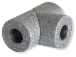 PE Rohrisolierung T-Stück Größe 22 mm / 25 mm