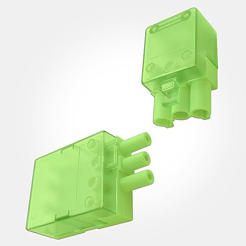 LEDBRITE Plug In Terminal Block Lighting Circuits Electrical Lighting Junction Box 4 Terminal Connector To Allow For Loop In/Out