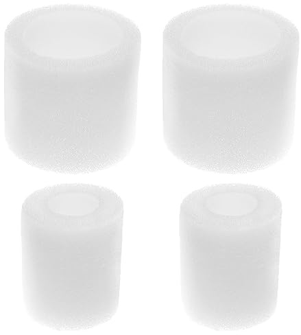 EMSea 4 Pezzi Di Ricambio In Cotone Per Filtro Aria Per Auto RC Adatti Per Filtro Aria In Schiuma Interna Ed Esterna Di Dimensioni 1/8 Elemento Filtrante In Spugna Accessori RC