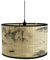Morbuy Bambus Lampenschirm für Tischlampe, Chinesisch Stil Landschaft Muster Durchmesser 30cm Tischlampenschirm Holz Stehlampenschirme für Deckenleuchte Stehlampe Dekoration (Fluss)