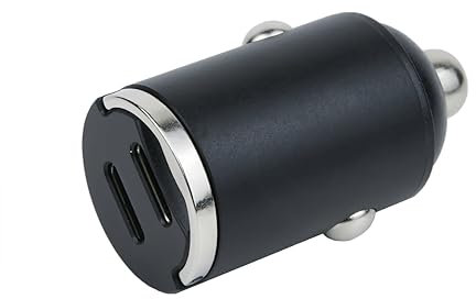 Cargador Coche Compatible con Samsung Galaxy Tab A7 LTE SM-T505, Duo USB, 2x20W, USB-PD, 2X 3000mA, Carga 2 Dispositivos rápidamente