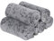PET SPPTIES Hundedecke Kuscheldecke Hund Weiche Decken Waschbare Decke für Kleiner Grosse Hund Katze Fleecedecke, 5 Stück Hunde Decken PS016 (76x52 cm, 5 PCS Grey Paw 1)