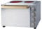 Cooks Professional Mini Portable Oven with Ceramic Hobs | Energy Efficient Electric Countertop Cooker with Two Hobs & Wire Rack Baking Tray | Kitchen Grill Ovens | 48L Capacity | Grey Nordic