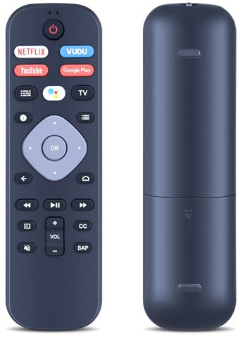URMT26RST004 Voice Remote Control for Philips Android Smart TV 5704/5604/5766/5806/5000 Series,Replacement for Philips TV Remote RF402A-V14 BT800 NH800UP URMT47CND0