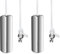 AuraLux 150cm Bathroom Light Pull Cord,Square Shaped Bathroom Pull Light Switch,Pull Cord Weight Handle With Extension Cord Connectors,for Toilet Ceiling Fan,Electric Fans,Chandeliers,